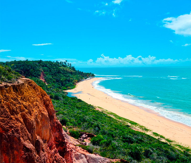 Praia da Pitinga em Arraial d'Ajuda