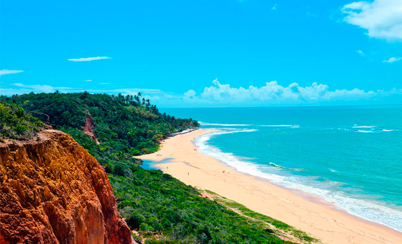 Praia da Pitinga em Arraial d'Ajuda